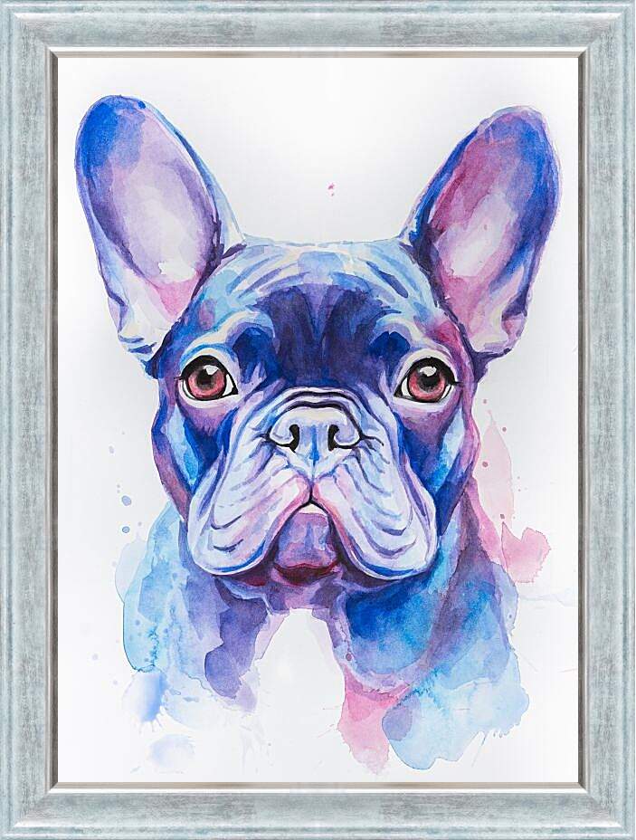 Картина в раме - French Bulldog. Mari Dein