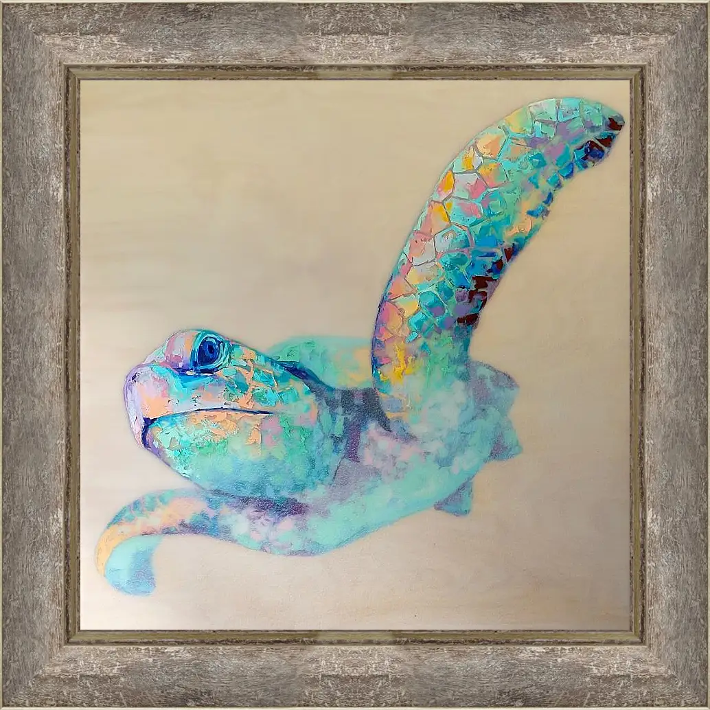Картина в раме - Loggerhead. Mari Dein