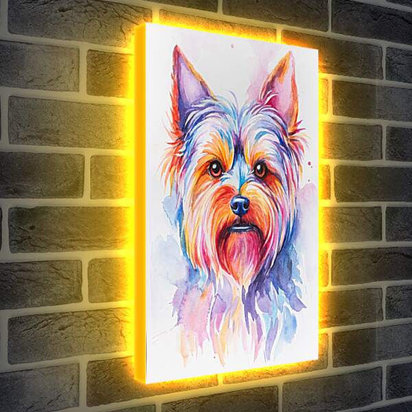 Лайтбокс световая панель - Yorkshire Terrier. Mari Dein
