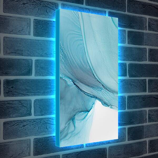 Лайтбокс световая панель - Abstract blue2. Mari Dein