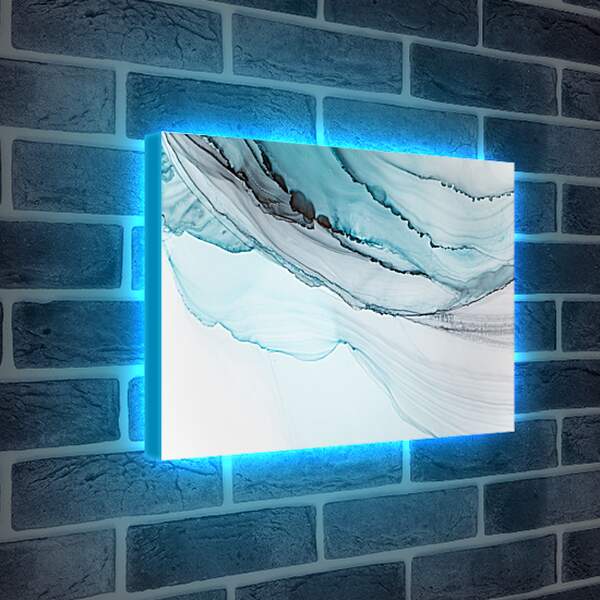 Лайтбокс световая панель - Abstract blue3. Mari Dein