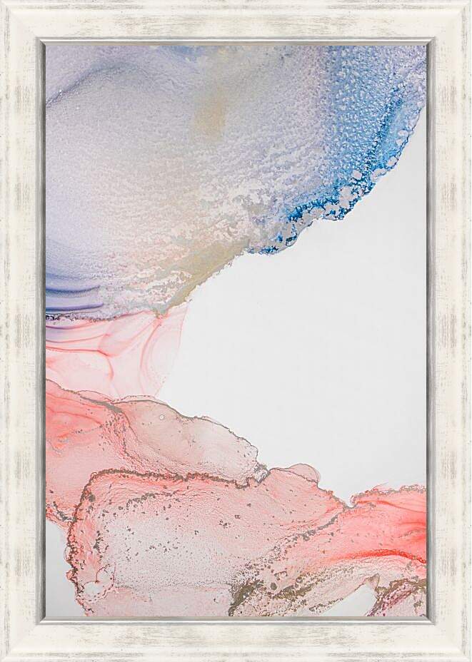Картина в раме - Abstract pink & blue2. Mari Dein