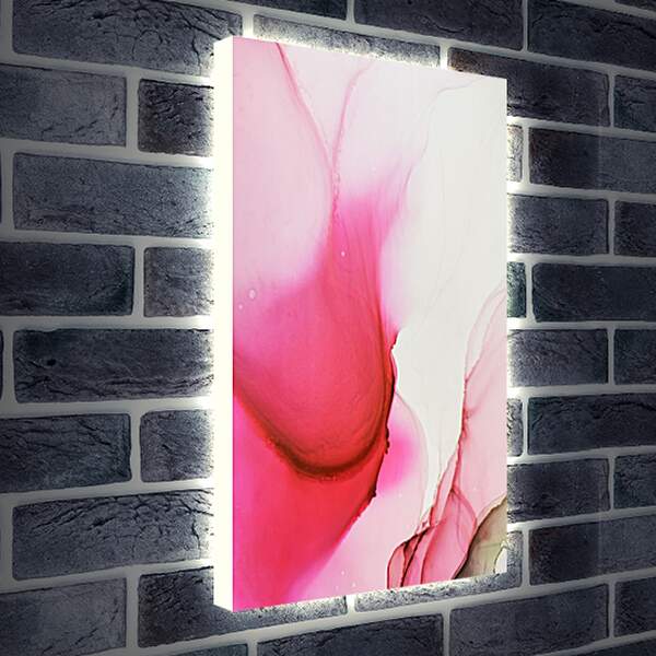 Лайтбокс световая панель - Abstract pink2. Mari Dein