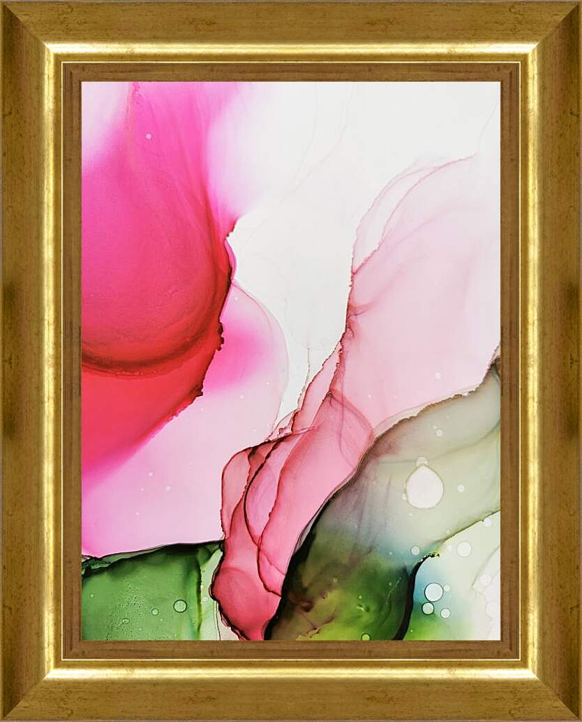 Картина в раме - Abstract pink3. Mari Dein