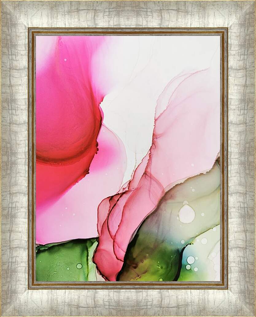 Картина в раме - Abstract pink3. Mari Dein