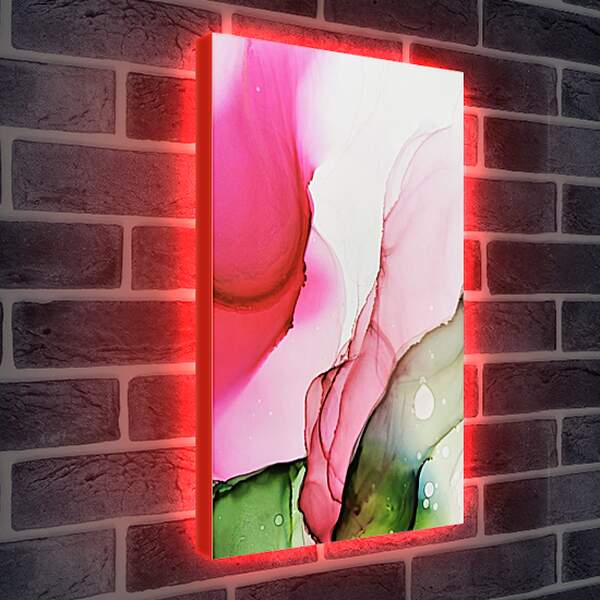 Лайтбокс световая панель - Abstract pink3. Mari Dein