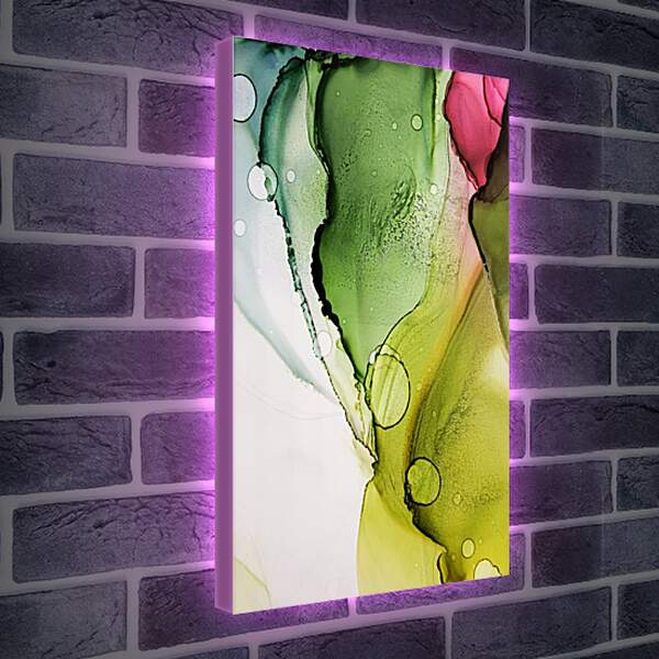 Лайтбокс световая панель - Abstract pink4. Mari Dein