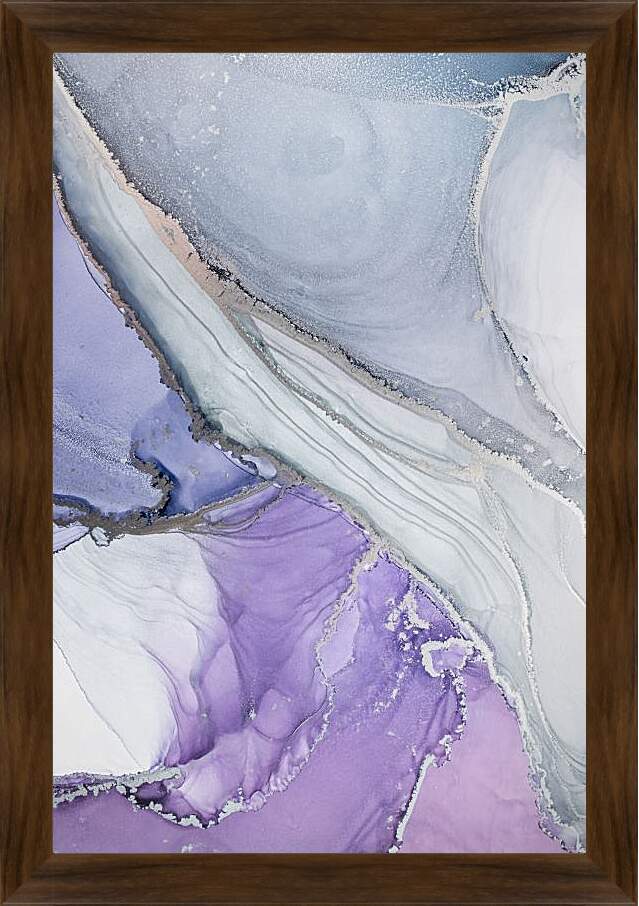 Картина в раме - Abstract purple. Mari Dein