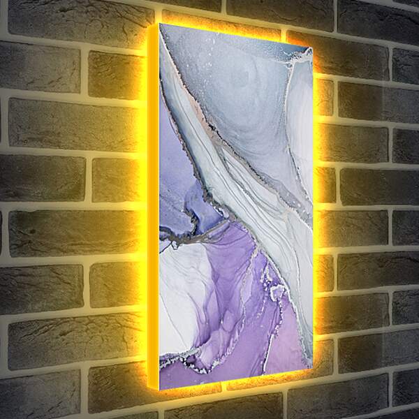 Лайтбокс световая панель - Abstract purple. Mari Dein