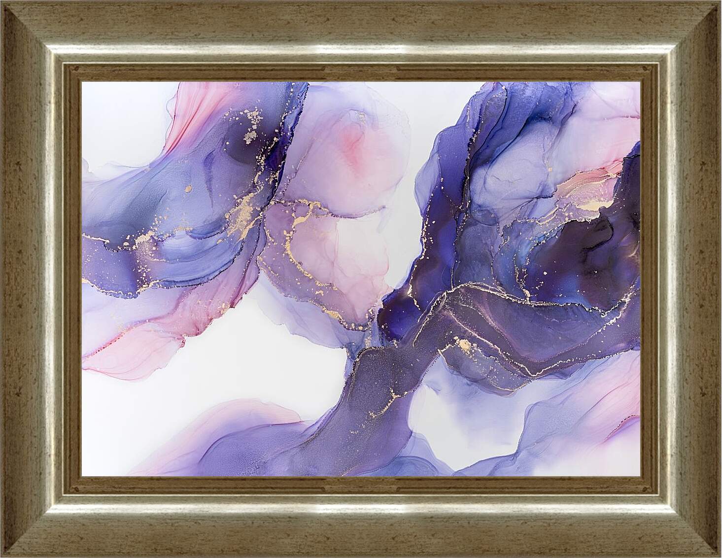Картина в раме - Abstract purple1. Mari Dein