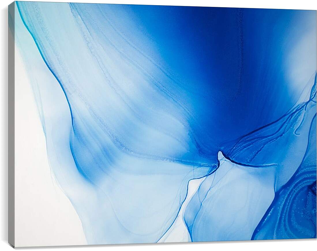 Постер и плакат - Abstract vivid blue1. Mari Dein