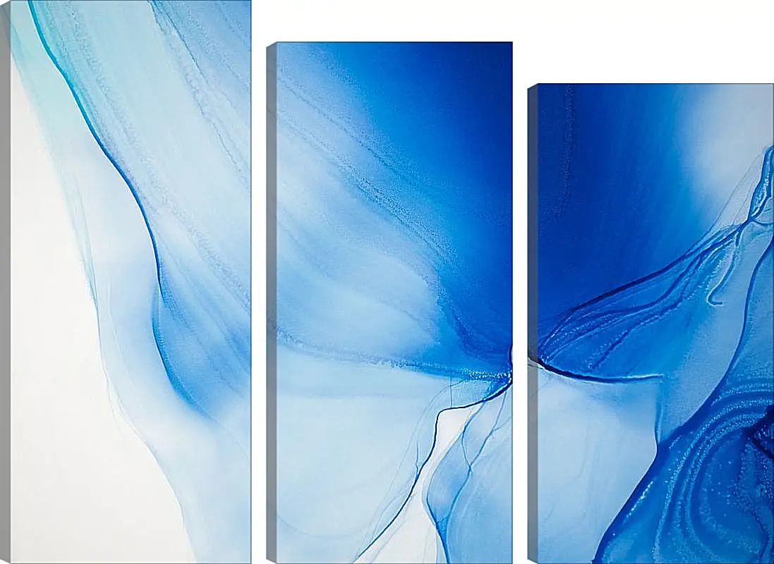 Модульная картина - Abstract vivid blue1. Mari Dein