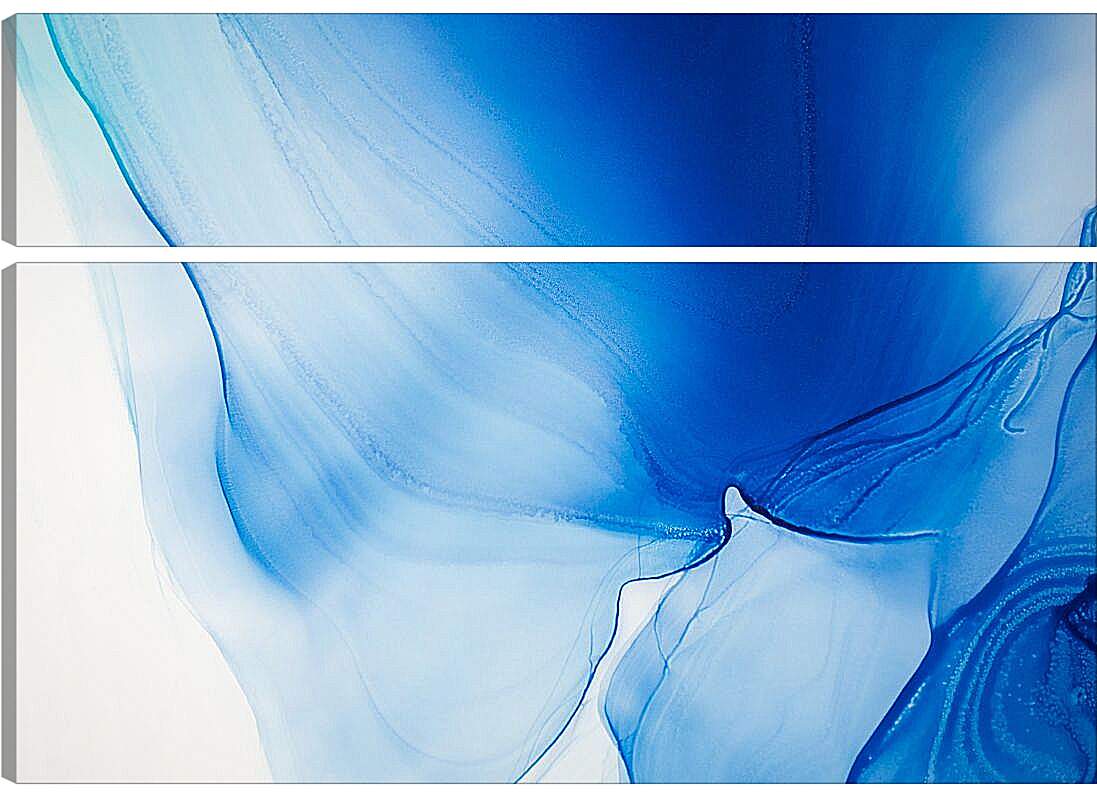 Модульная картина - Abstract vivid blue1. Mari Dein