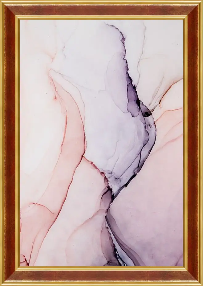 Картина в раме - Abstraction beige. Mari Dein