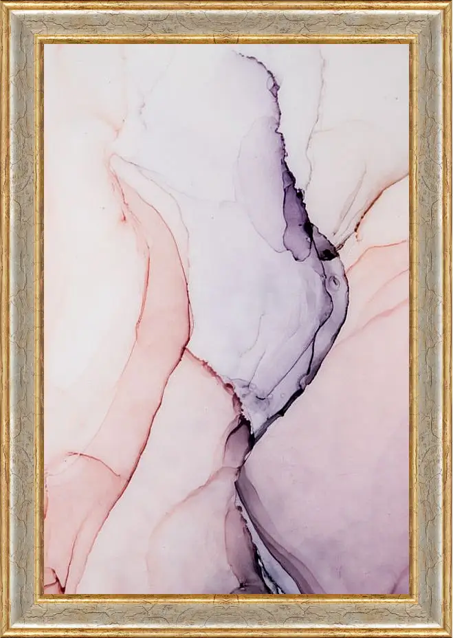 Картина в раме - Abstraction beige. Mari Dein