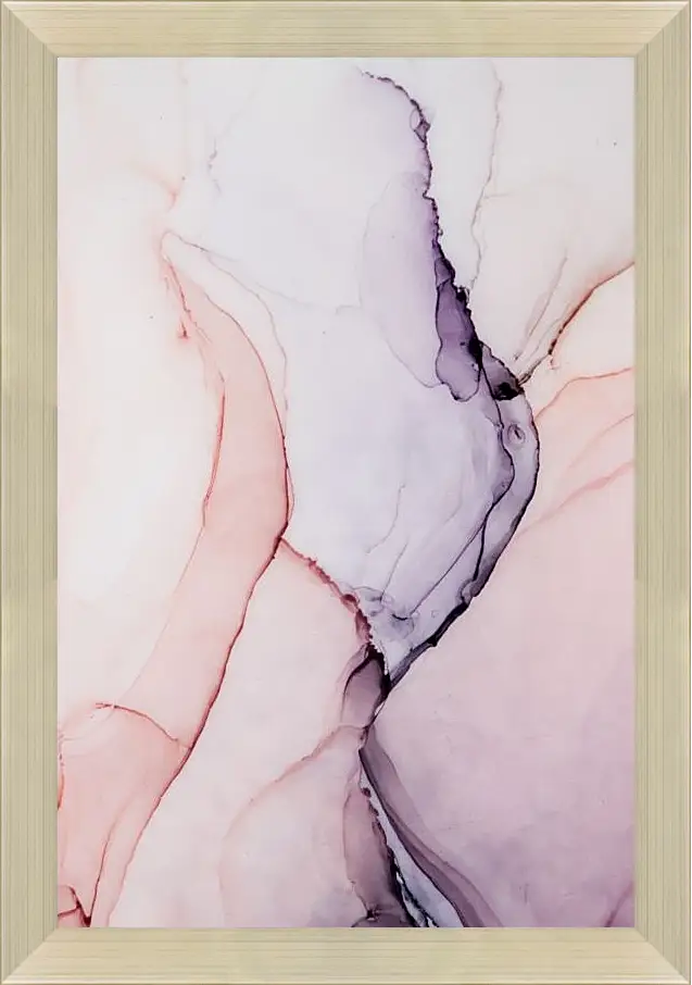 Картина в раме - Abstraction beige. Mari Dein