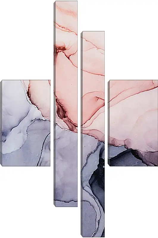 Модульная картина - Abstraction beige2. Mari Dein