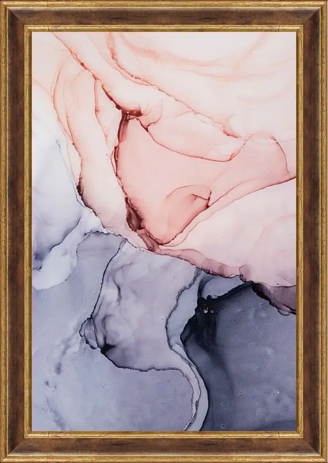 Картина в раме - Abstraction beige2. Mari Dein