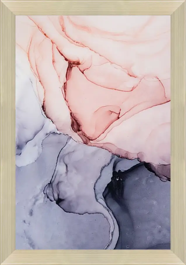 Картина в раме - Abstraction beige2. Mari Dein