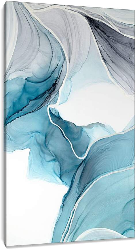 Постер и плакат - Abstraction blue canyon. Mari Dein
