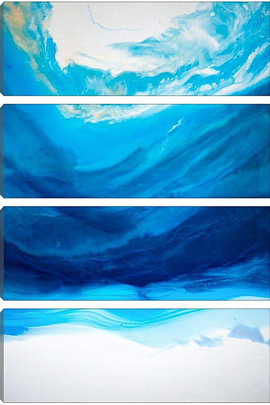 Модульная картина - Abstraction ocean1. Mari Dein