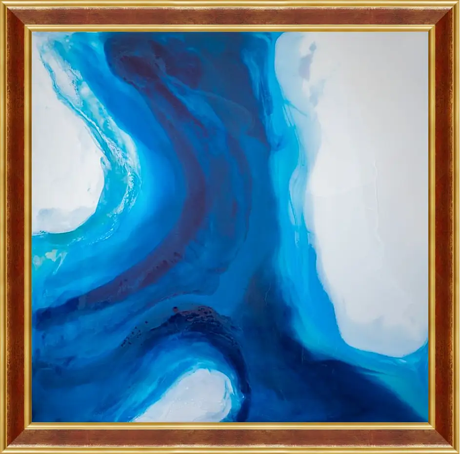 Картина в раме - Abstraction ocean2. Mari Dein