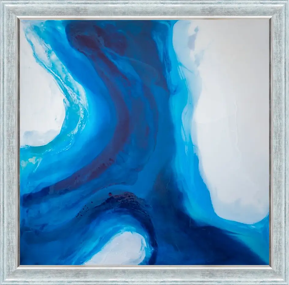 Картина в раме - Abstraction ocean2. Mari Dein