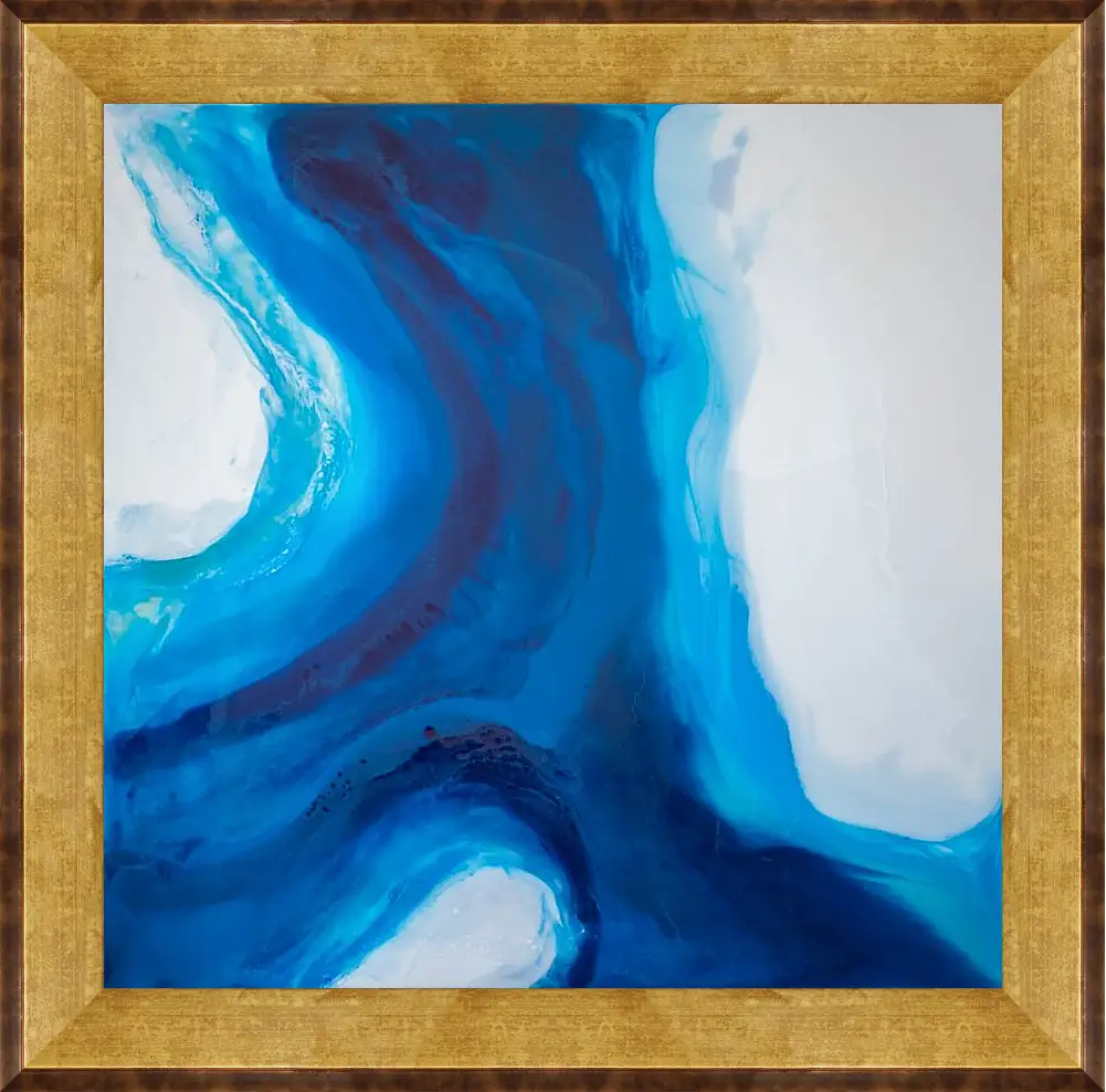 Картина в раме - Abstraction ocean2. Mari Dein