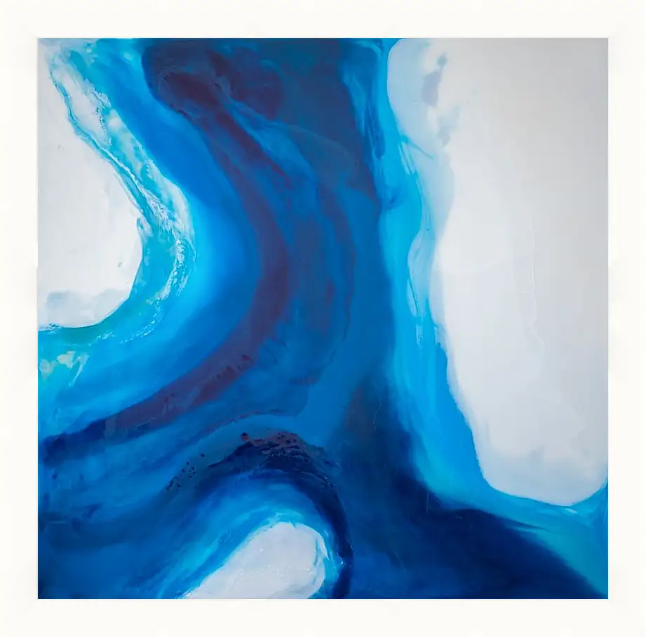 Картина в раме - Abstraction ocean2. Mari Dein