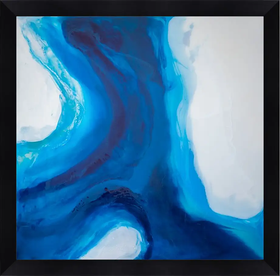 Картина в раме - Abstraction ocean2. Mari Dein