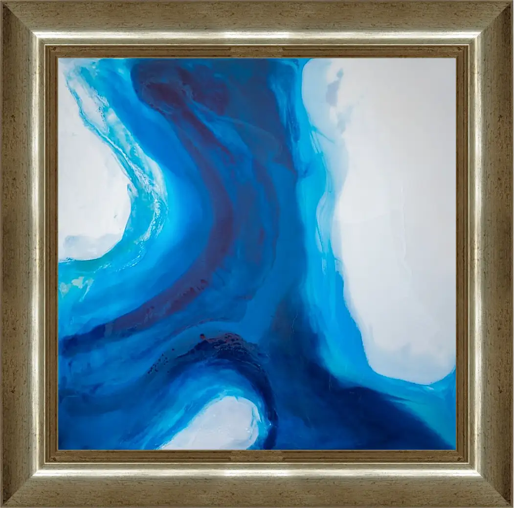 Картина в раме - Abstraction ocean2. Mari Dein