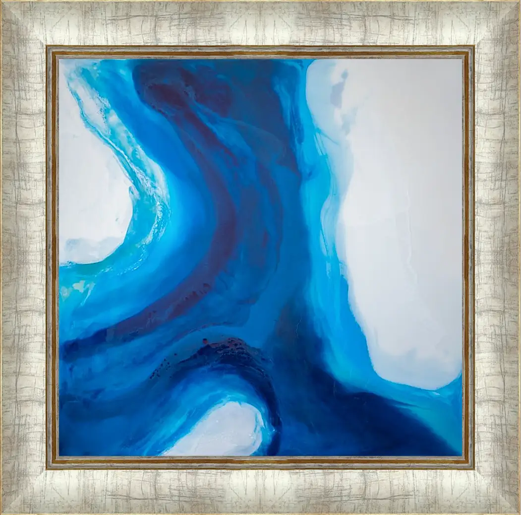 Картина в раме - Abstraction ocean2. Mari Dein