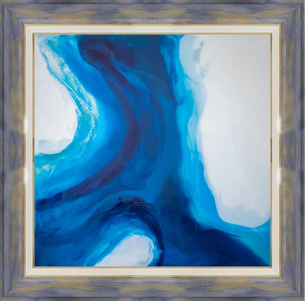 Картина в раме - Abstraction ocean2. Mari Dein