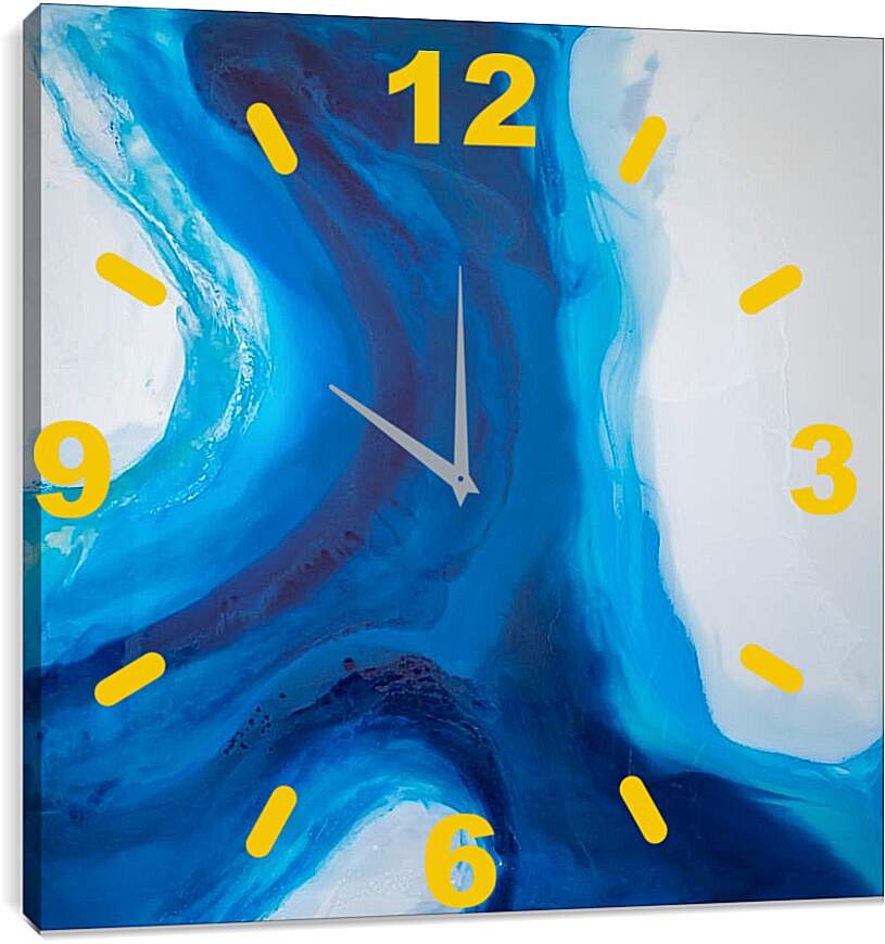 Часы картина - Abstraction ocean2. Mari Dein