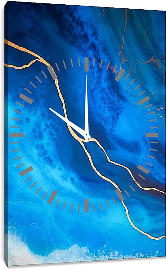 Часы картина - Abstraction ocean3. Mari Dein