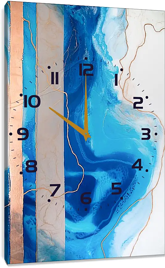 Часы картина - Abstraction ocean4. Mari Dein