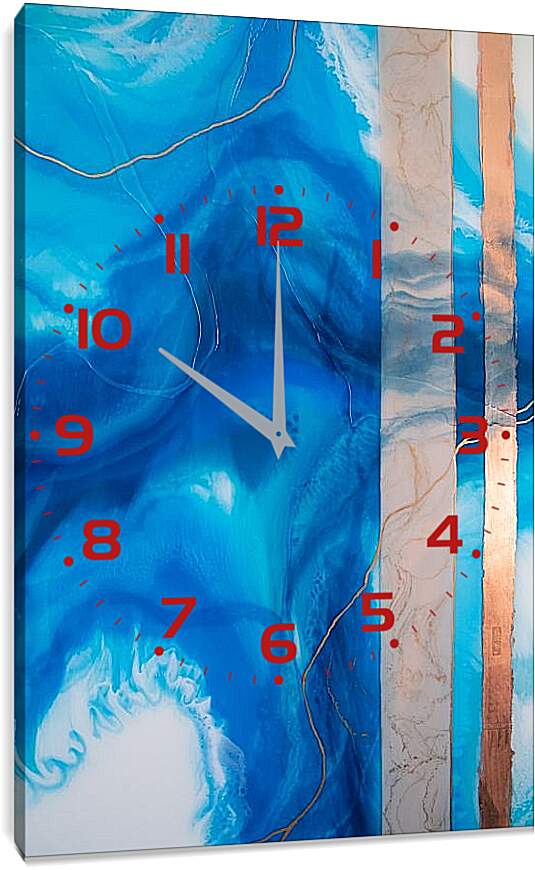 Часы картина - Abstraction ocean5. Mari Dein