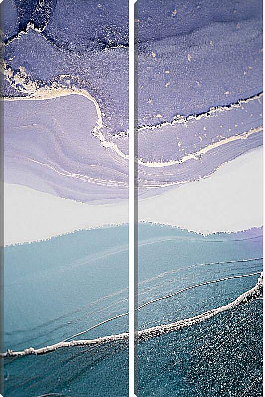 Модульная картина - Abstraction violet1. Mari Dein