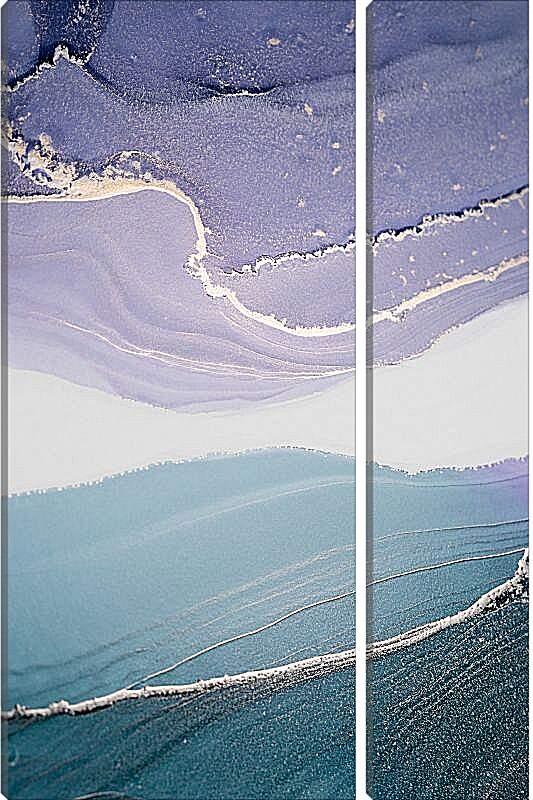 Модульная картина - Abstraction violet1. Mari Dein