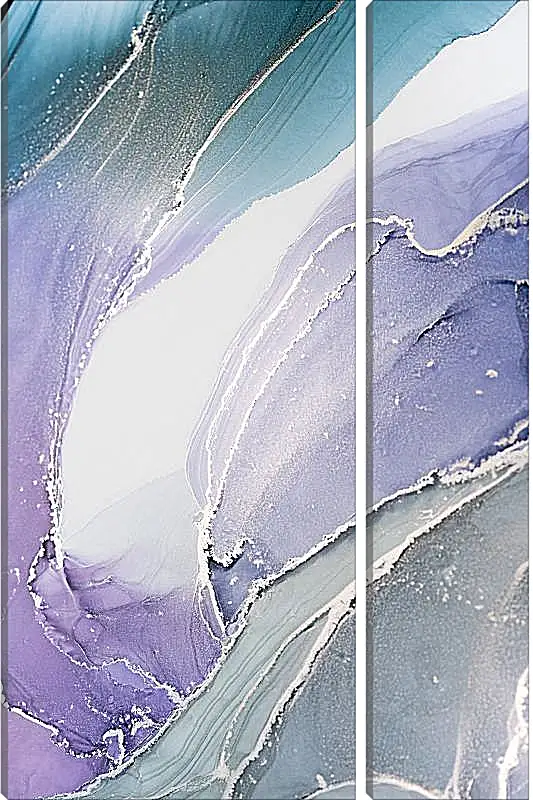 Модульная картина - Abstraction violet2. Mari Dein