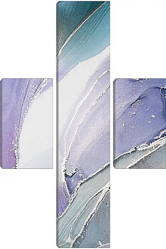 Модульная картина - Abstraction violet2. Mari Dein