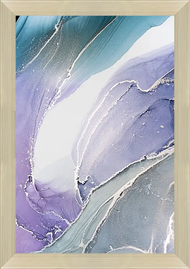 Картина в раме - Abstraction violet2. Mari Dein