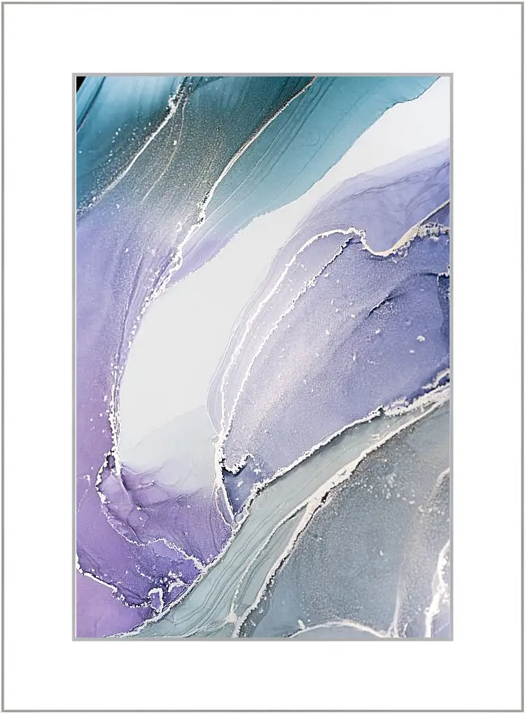 Картина в раме - Abstraction violet2. Mari Dein