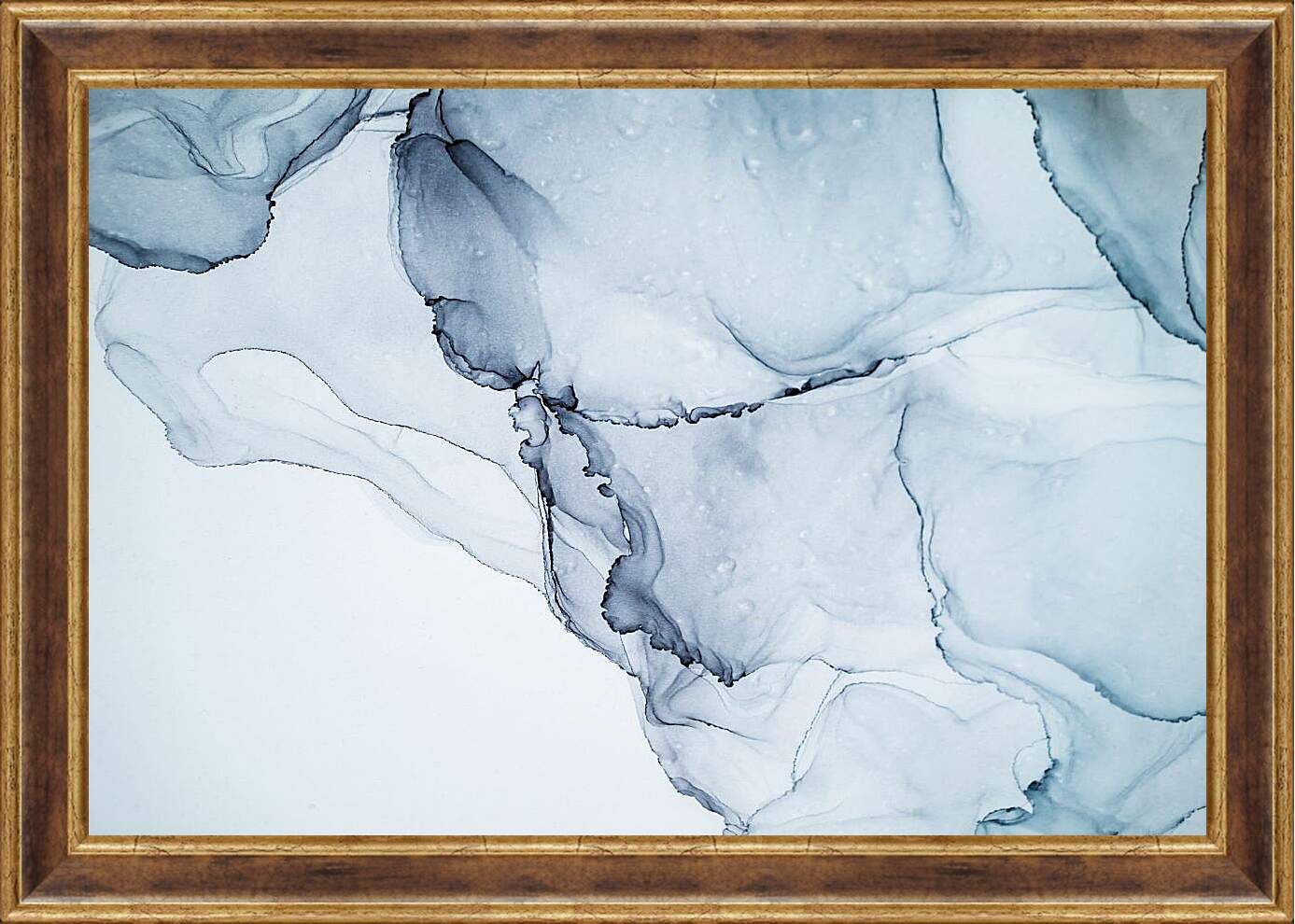 Картина в раме - Abstraction water1. Mari Dein
