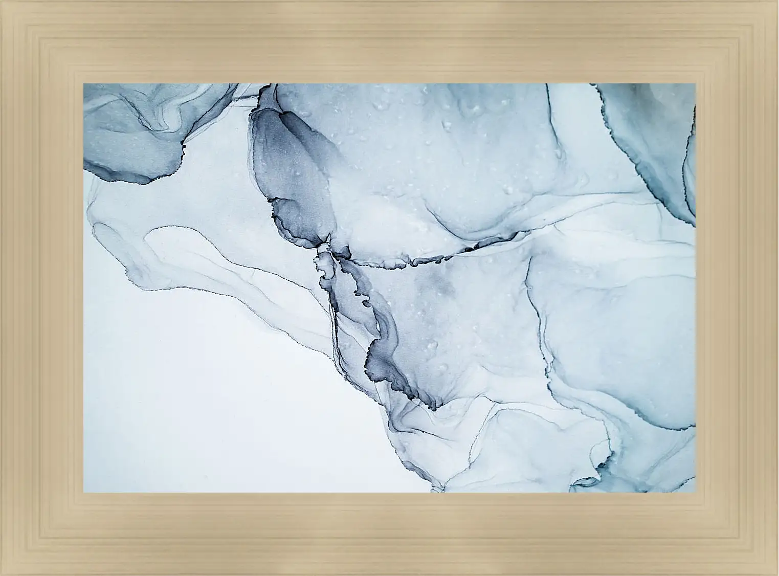 Картина в раме - Abstraction water1. Mari Dein