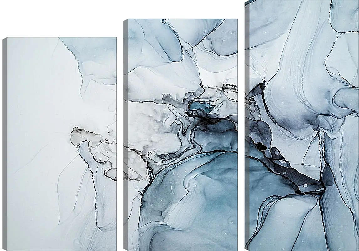 Модульная картина - Abstraction water2. Mari Dein