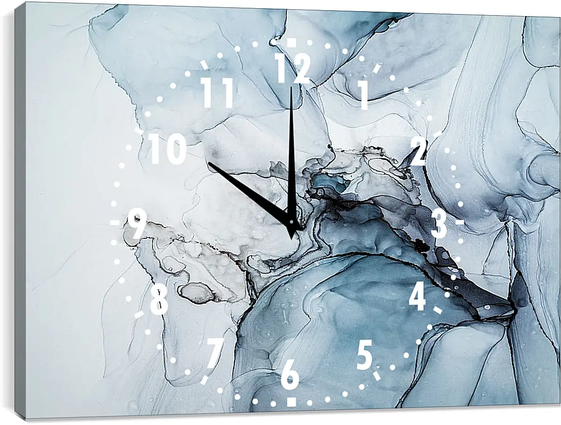 Часы картина - Abstraction water2. Mari Dein