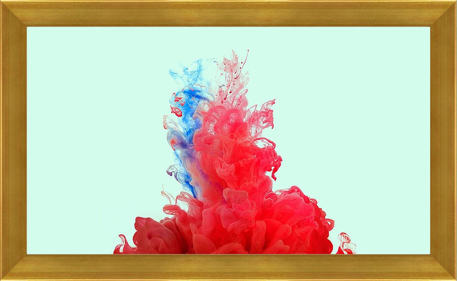 Картина в раме - Взрыв красок
