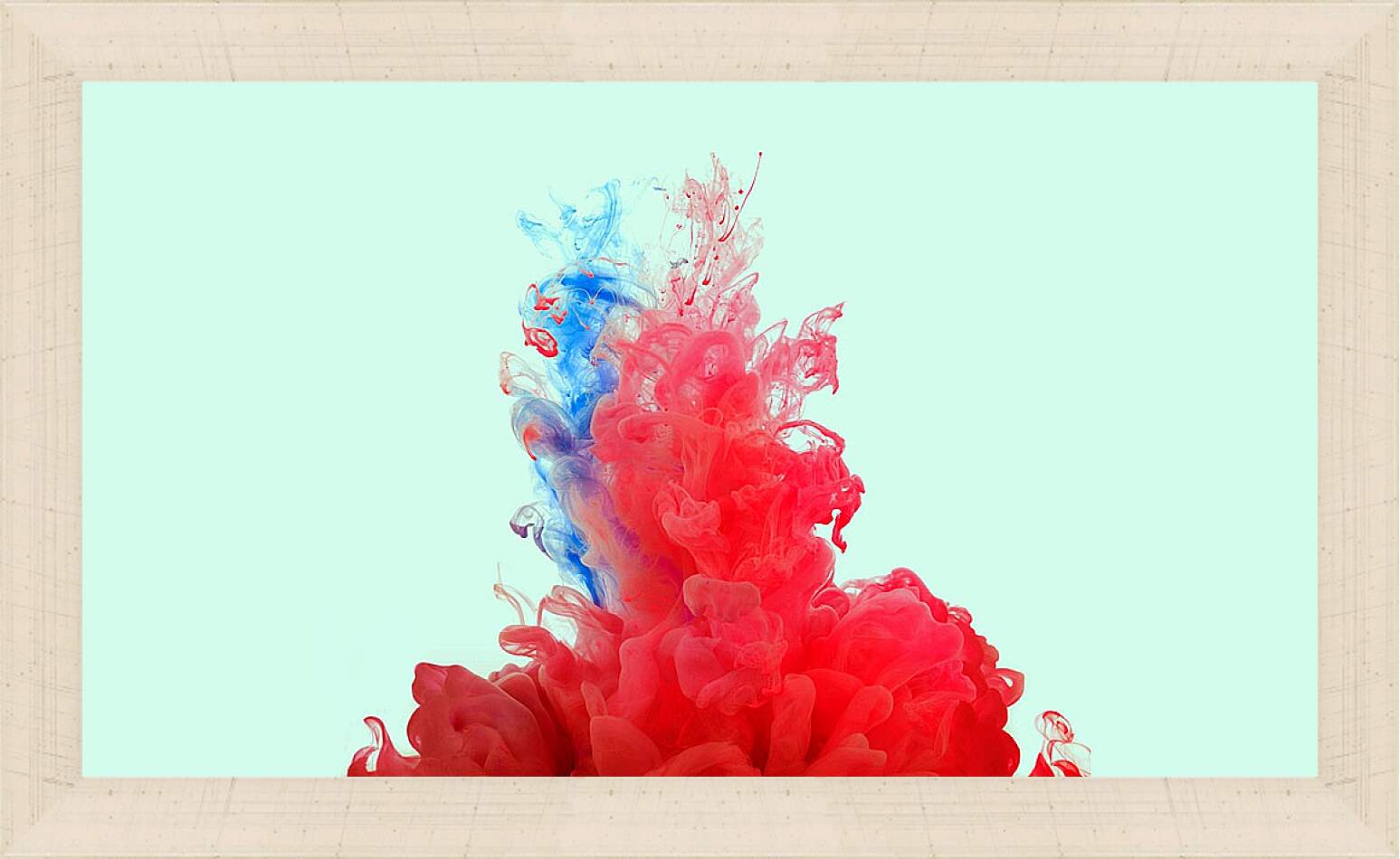 Картина в раме - Взрыв красок