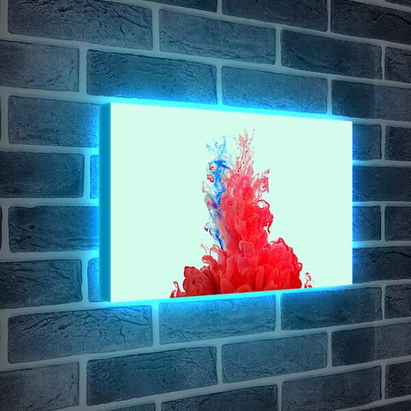 Лайтбокс световая панель - Взрыв красок